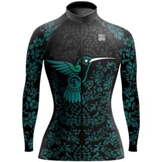 Jersey de Ciclismo Estandar Mujer Dama Manga Larga JDL739