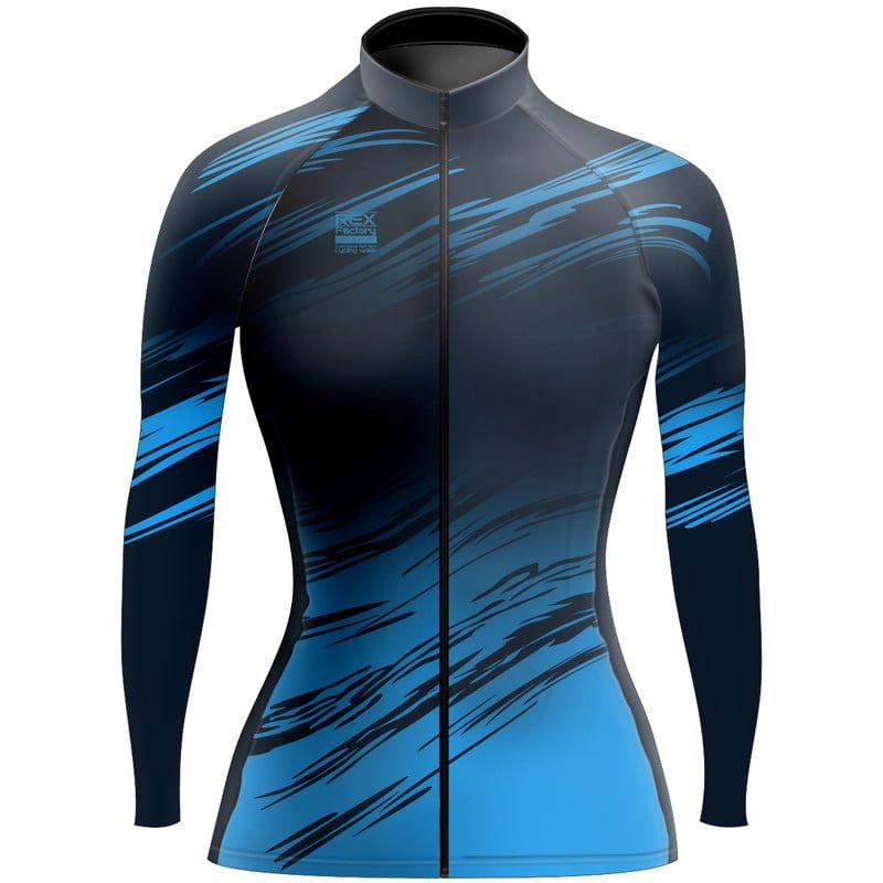 Jersey de Ciclismo Estandar Mujer Dama Manga Larga JDL728