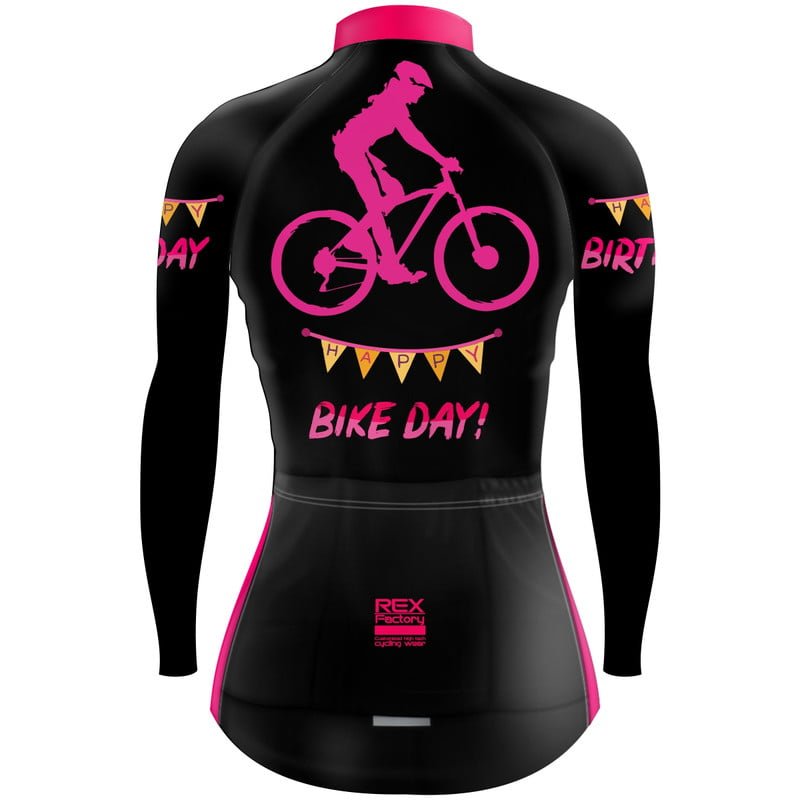 Jersey de Ciclismo Estandar Mujer Dama Manga Larga JDL753 - Image 2