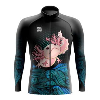 Jersey de Ciclismo Estandar Hombre Caballero Manga Larga JL697