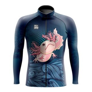 Jersey de Ciclismo Estandar Hombre Caballero Manga Larga JL698