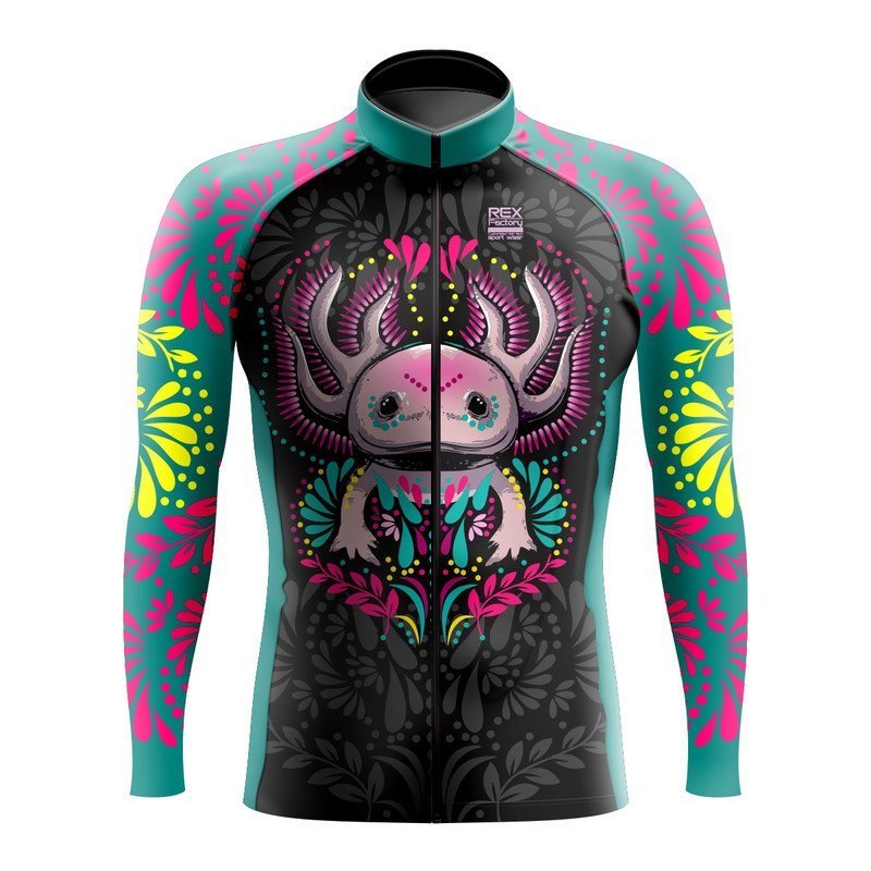 Jersey de Ciclismo Estandar Hombre Caballero Manga Larga JL702