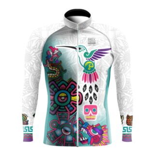 Jersey de Ciclismo Estandar Hombre Caballero Manga Larga JL699