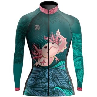 Jersey de Ciclismo Estandar Mujer Dama Manga Larga JDL749
