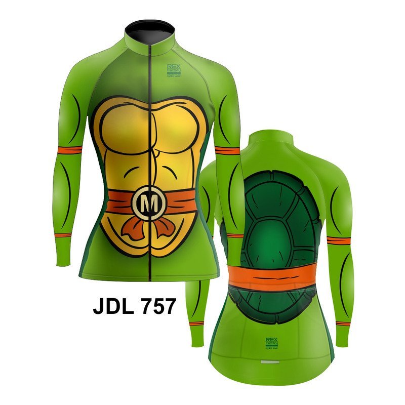 Jersey de Ciclismo Estandar Mujer Dama Manga Larga JDL757 - Image 3