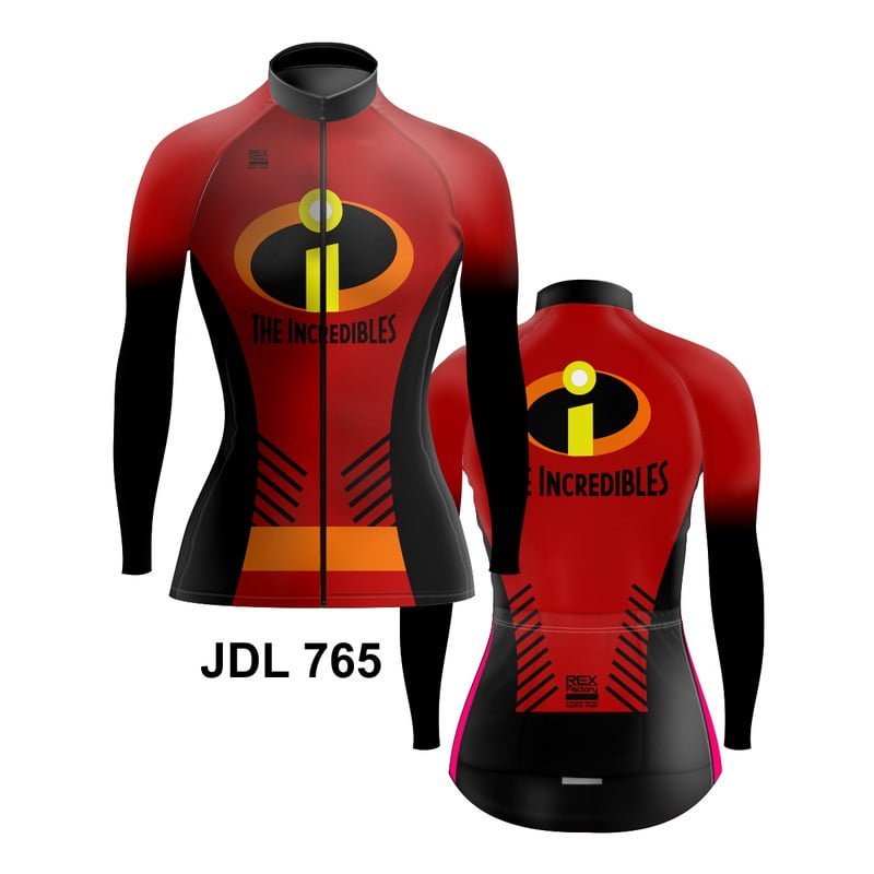 Jersey de Ciclismo Estandar Mujer Dama Manga Larga JDL765 - Image 3