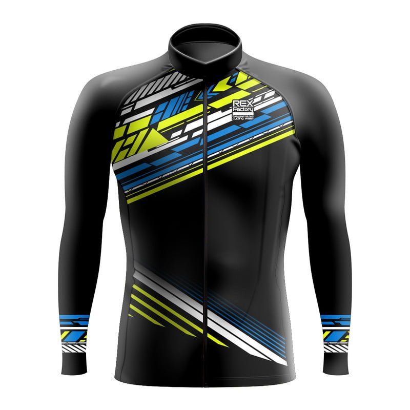 Jersey de Ciclismo Estandar Hombre Caballero Manga Larga JL511