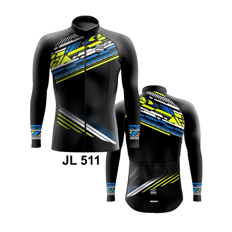Jersey de Ciclismo Estandar Hombre Caballero Manga Larga JL511 - Image 3