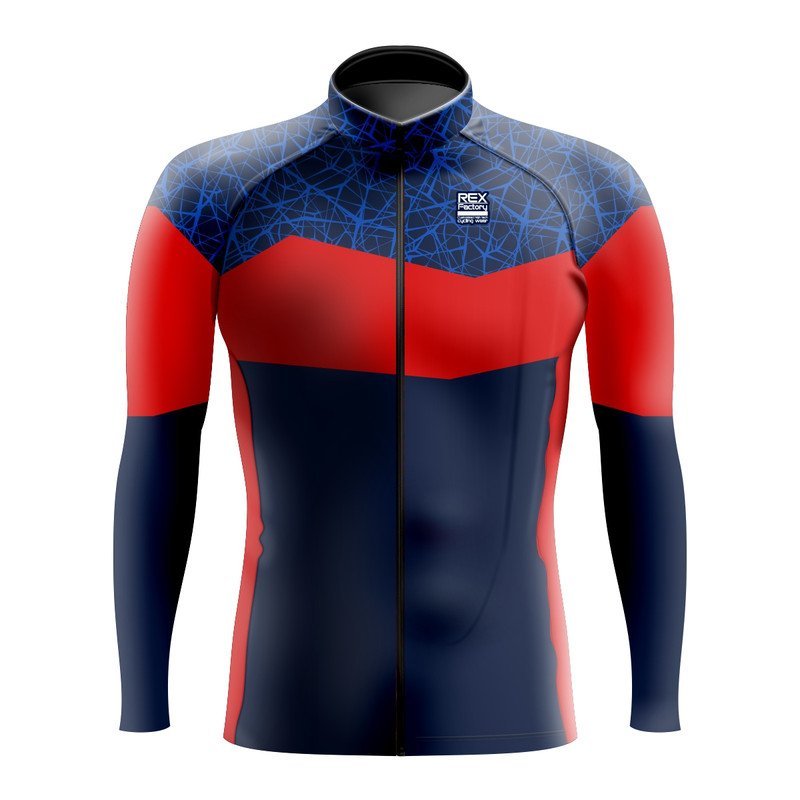 Jersey de Ciclismo Estandar Hombre Caballero Manga Larga JL588