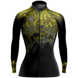 Jersey de Ciclismo Estandar Mujer Dama Manga Larga JDL710