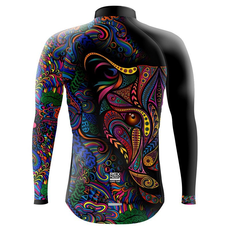 Jersey de Ciclismo Estandar Hombre Caballero Manga Larga JL653 - Image 2