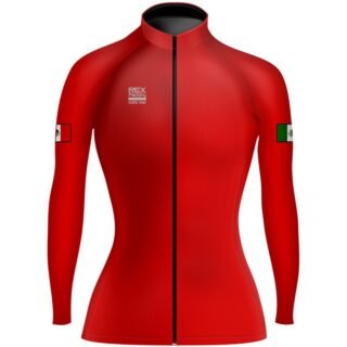 Jersey de Ciclismo Estandar Mujer Dama Manga Larga JDL770