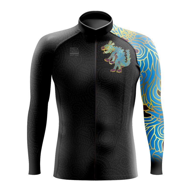 Jersey de Ciclismo Estandar Hombre Caballero Manga Larga JL733