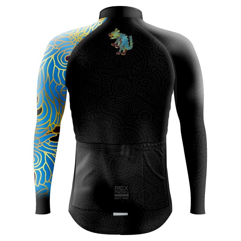 Jersey de Ciclismo Estandar Hombre Caballero Manga Larga JL733 - Image 2