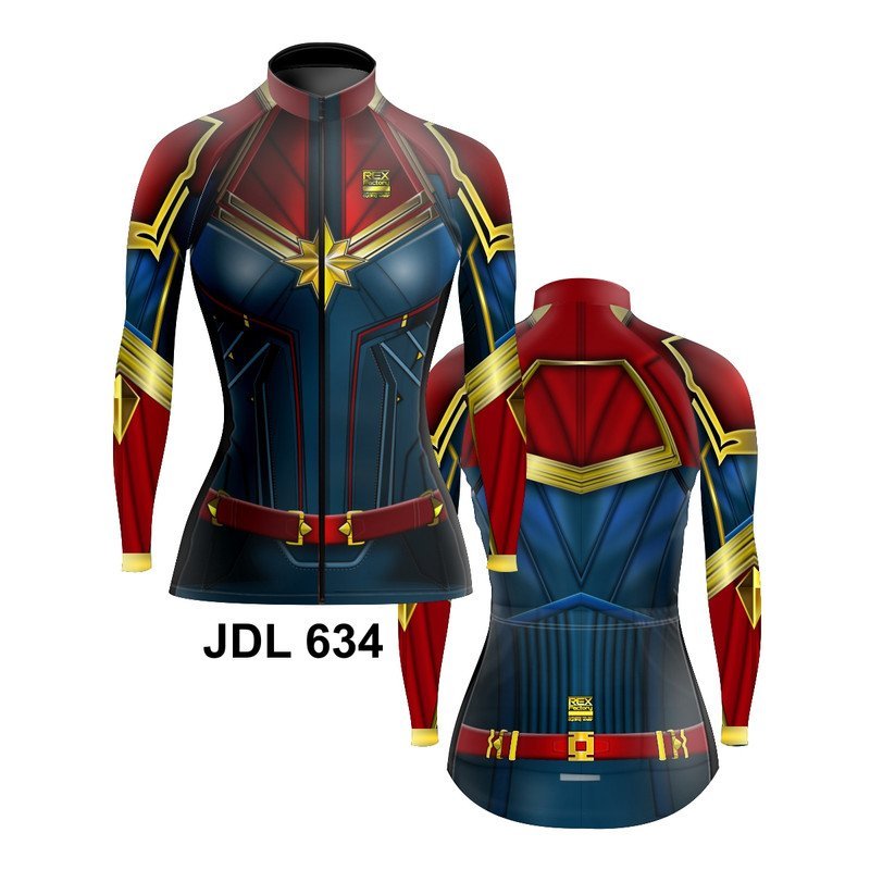 Jersey de Ciclismo Estandar Mujer Dama Manga Larga JDL634 - Image 3