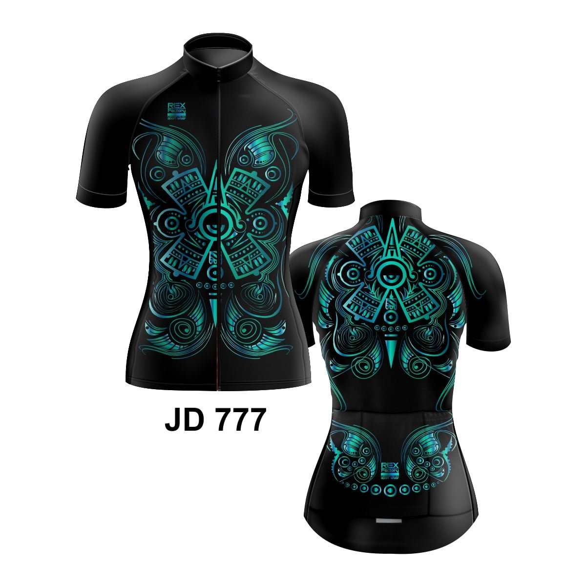 Jersey de Ciclismo Estandar Mujer Dama JD777 - Image 3