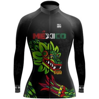 Jersey de Ciclismo Estandar Mujer Dama Manga Larga JDL785