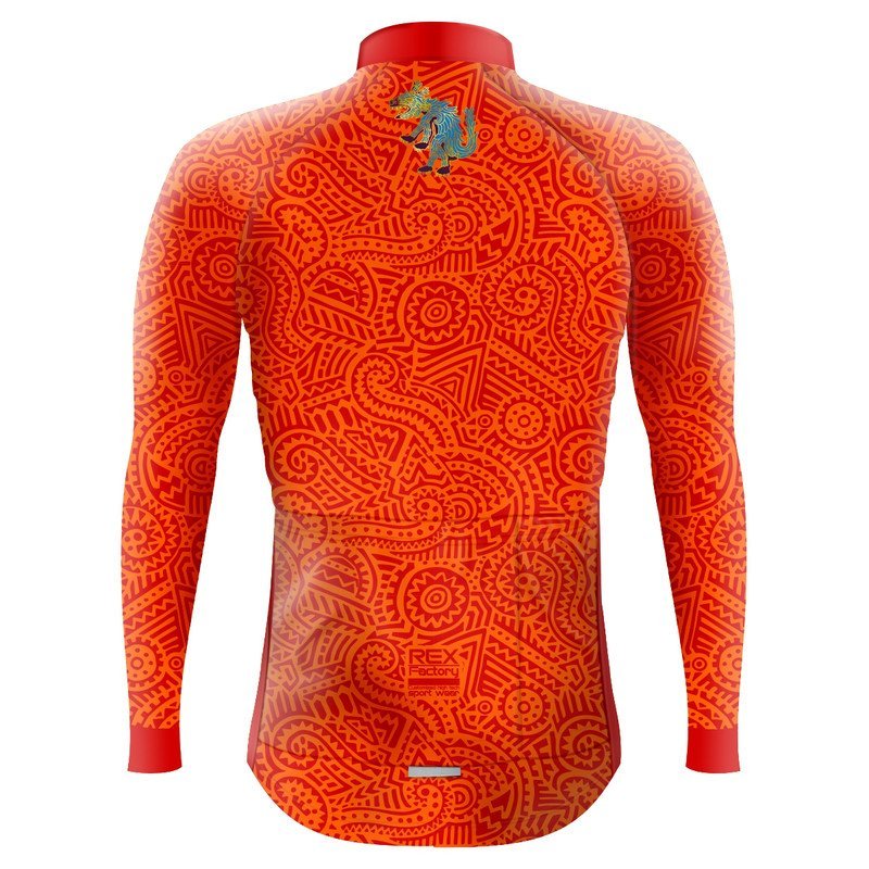 Jersey de Ciclismo Estandar Hombre Caballero Manga Larga JL730 - Image 2