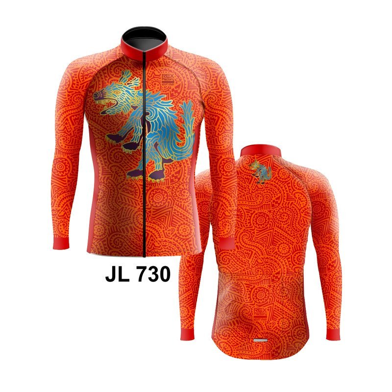 Jersey de Ciclismo Estandar Hombre Caballero Manga Larga JL730 - Image 3