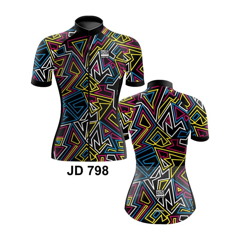 Jersey de Ciclismo Estandar Mujer Dama JD798 - Image 3