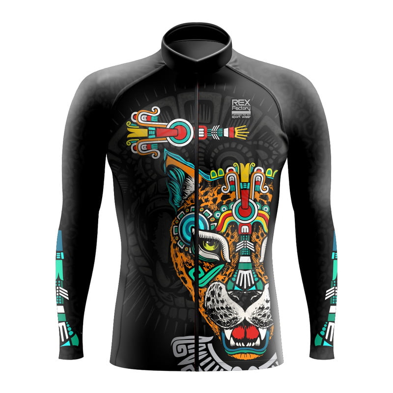 Jersey de Ciclismo Estandar Hombre Caballero Manga Larga JL744