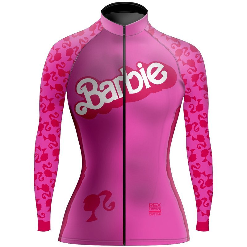 Jersey de Ciclismo Estandar Mujer Dama Manga Larga JDL799