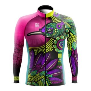 Jersey de Ciclismo Estandar Hombre Caballero Manga Larga JL749