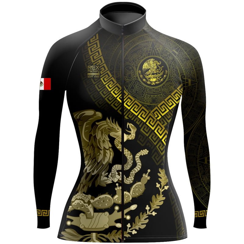 Jersey de Ciclismo Estandar Mujer Dama Manga Larga JDL810