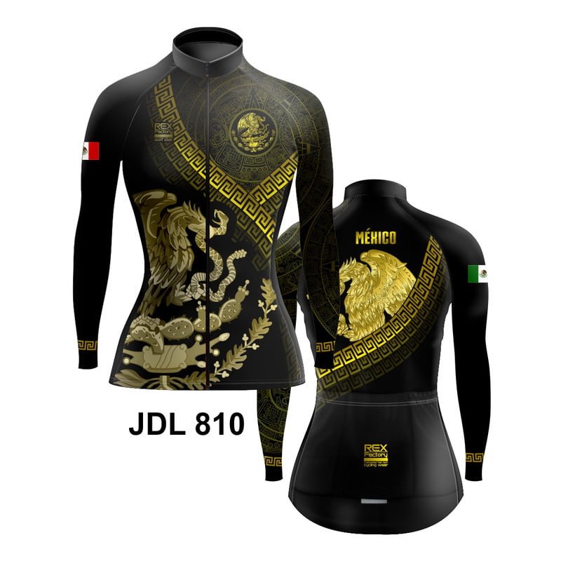 Jersey de Ciclismo Estandar Mujer Dama Manga Larga JDL810 - Image 3