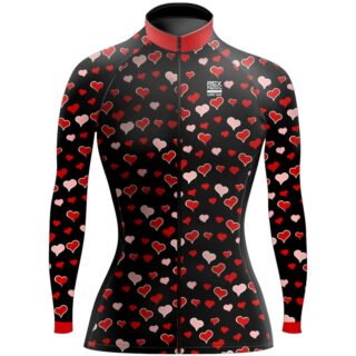 Jersey de Ciclismo Estandar Mujer Dama Manga Larga JDL735