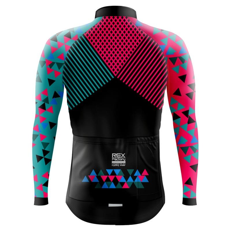 Jersey de Ciclismo Estandar Hombre Caballero Manga Larga JL771 - Image 2