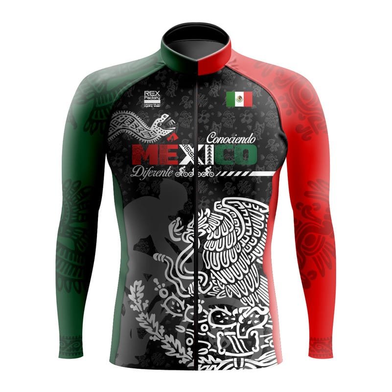 Jersey de Ciclismo Estandar Hombre Caballero Manga Larga JL673
