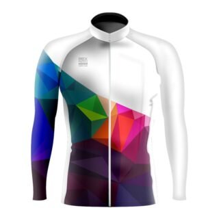 Jersey de Ciclismo Estandar Hombre Caballero Manga Larga JL772