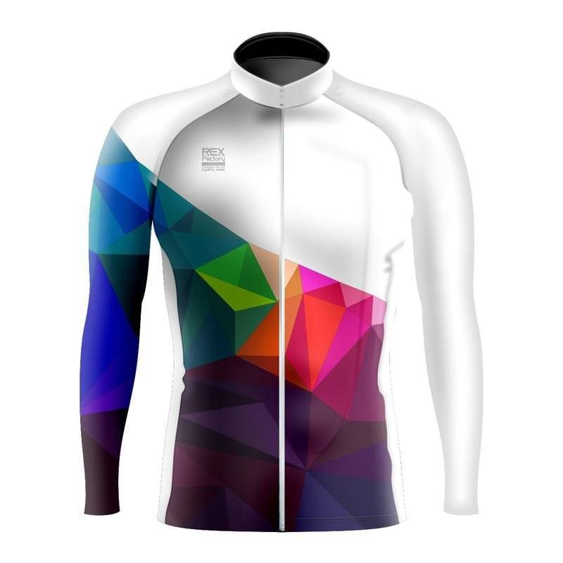 Jersey de Ciclismo Estandar Hombre Caballero Manga Larga JL772