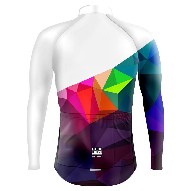 Jersey de Ciclismo Estandar Hombre Caballero Manga Larga JL772 - Image 2