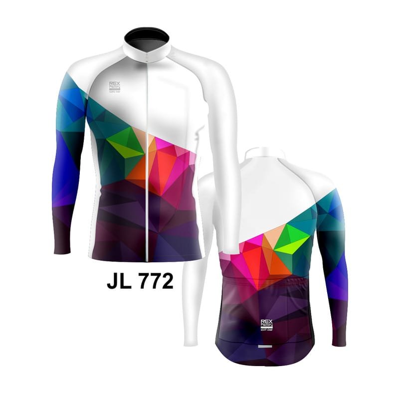 Jersey de Ciclismo Estandar Hombre Caballero Manga Larga JL772 - Image 3