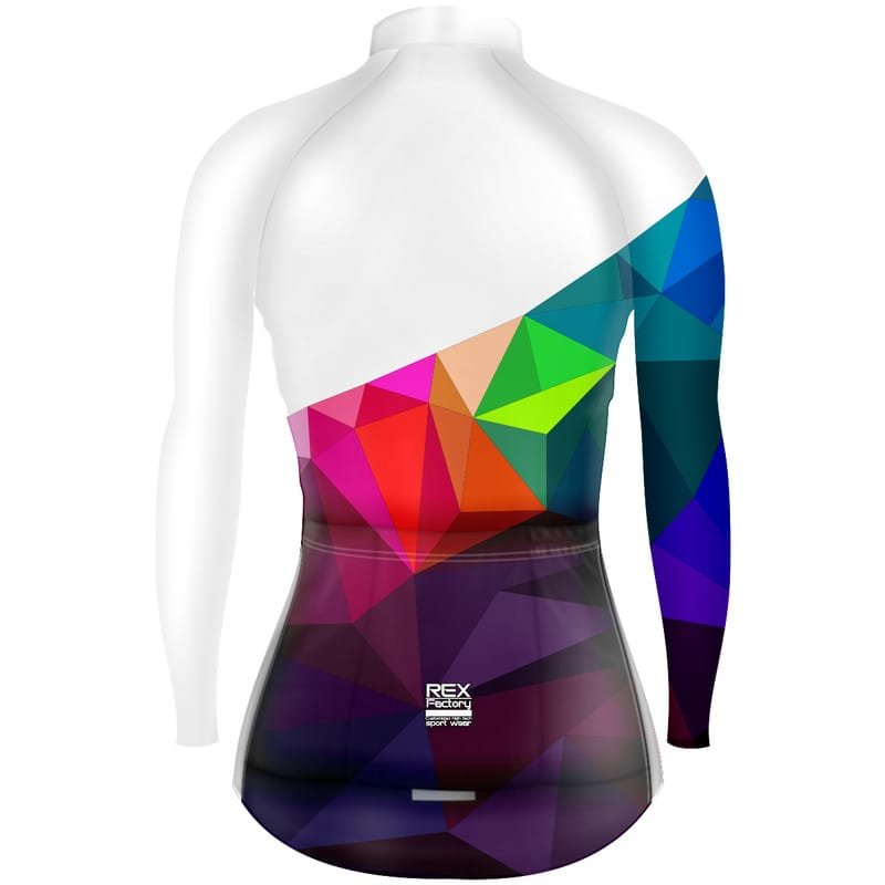 Jersey de Ciclismo Estandar Mujer Dama Manga Larga JDL814 - Image 2