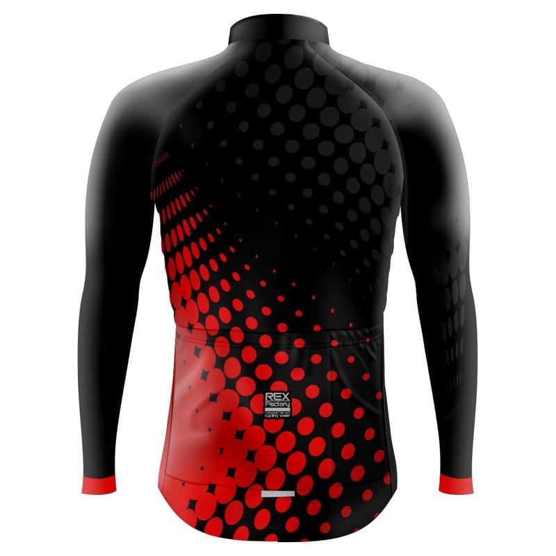Jersey de Ciclismo Estandar Hombre Caballero Manga Larga JL606 - Image 2