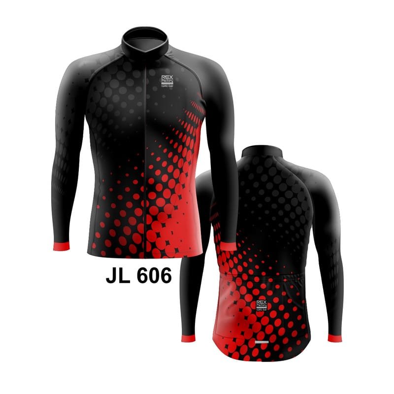 Jersey de Ciclismo Estandar Hombre Caballero Manga Larga JL606 - Image 3