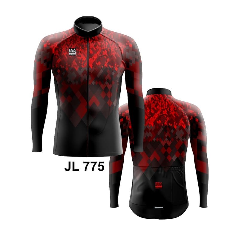 Jersey de Ciclismo Estandar Hombre Caballero Manga Larga JL775 - Image 3