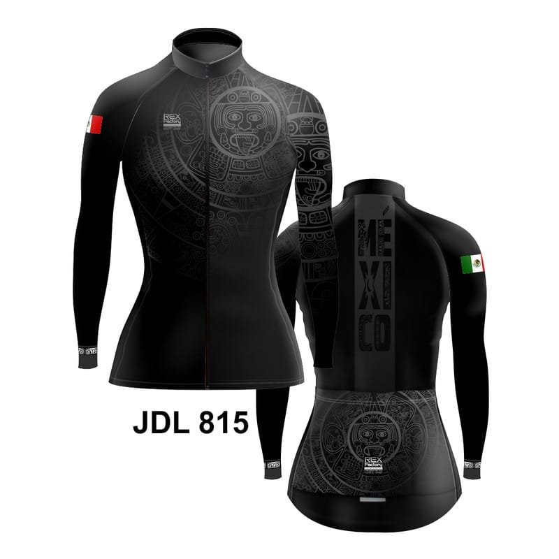 Jersey de Ciclismo Estandar Mujer Dama Manga Larga JDL815 - Image 3