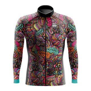 Jersey de Ciclismo Estandar Hombre Caballero Manga Larga JL779