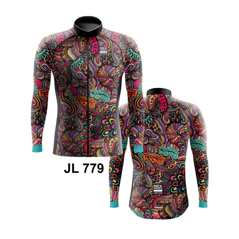 Jersey de Ciclismo Estandar Hombre Caballero Manga Larga JL779 - Image 3