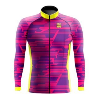 Jersey de Ciclismo Estandar Hombre Caballero Manga Larga JL782