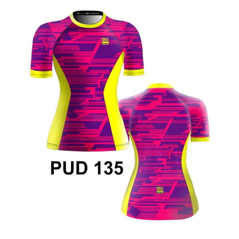 Playera Urbana Deportiva Dry Fit REX FACTORY Mujer Dama PUD135 - Image 3