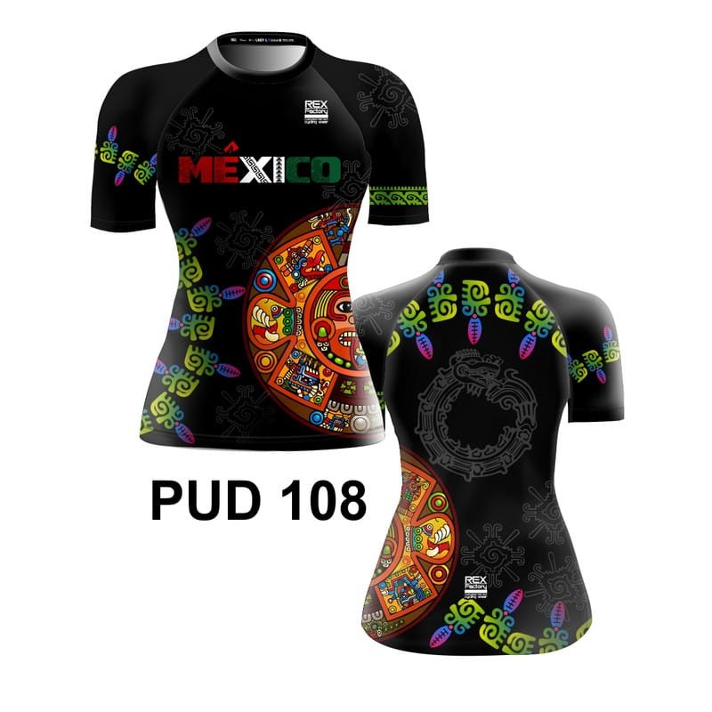 Playera Urbana Deportiva Dry Fit REX FACTORY Mujer Dama PUD108 - Image 3