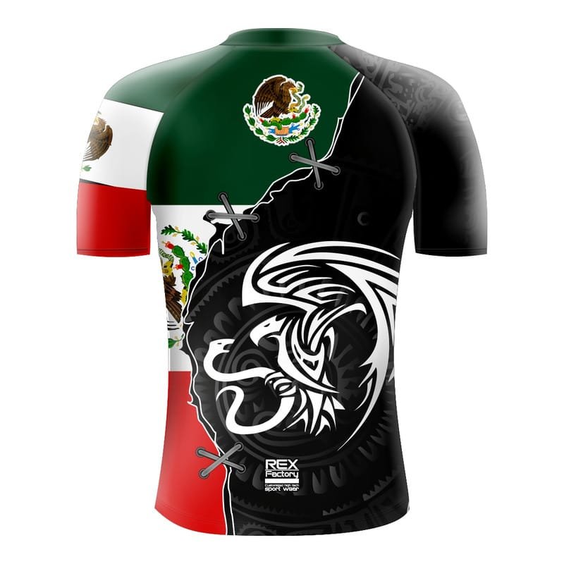 Playera Urbana Deportiva Dry Fit REX FACTORY Hombre Caballero PU137 - Image 2