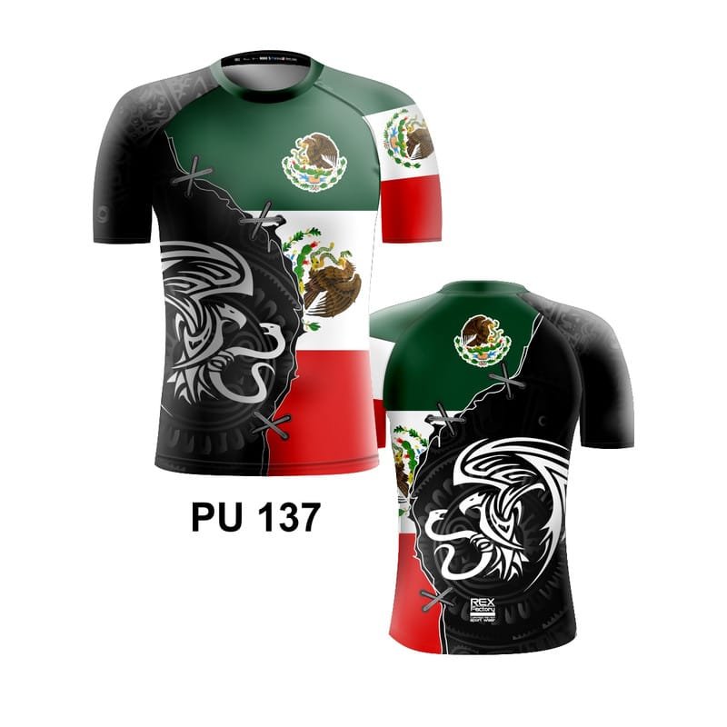 Playera Urbana Deportiva Dry Fit REX FACTORY Hombre Caballero PU137 - Image 3