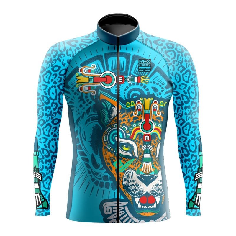 Jersey de Ciclismo Estandar Hombre Caballero Manga Larga CAB 2XL JL786 OUTLET 1