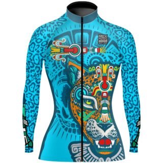 Jersey de Ciclismo Estandar Mujer Dama Manga Larga JDL817